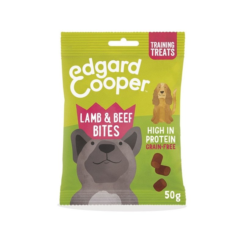 Edgard & Cooper Bocconcini Di Agnello E Manzo Senza Cereali 50 Gr