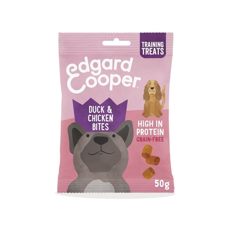 Edgard & Cooper Bocconcini Di Anatra E Pollo Senza Cereali 50 Gr