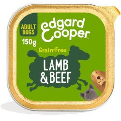 Edgard & Cooper Dog Agnello e Manzo con Carota e Barbabietola 150g