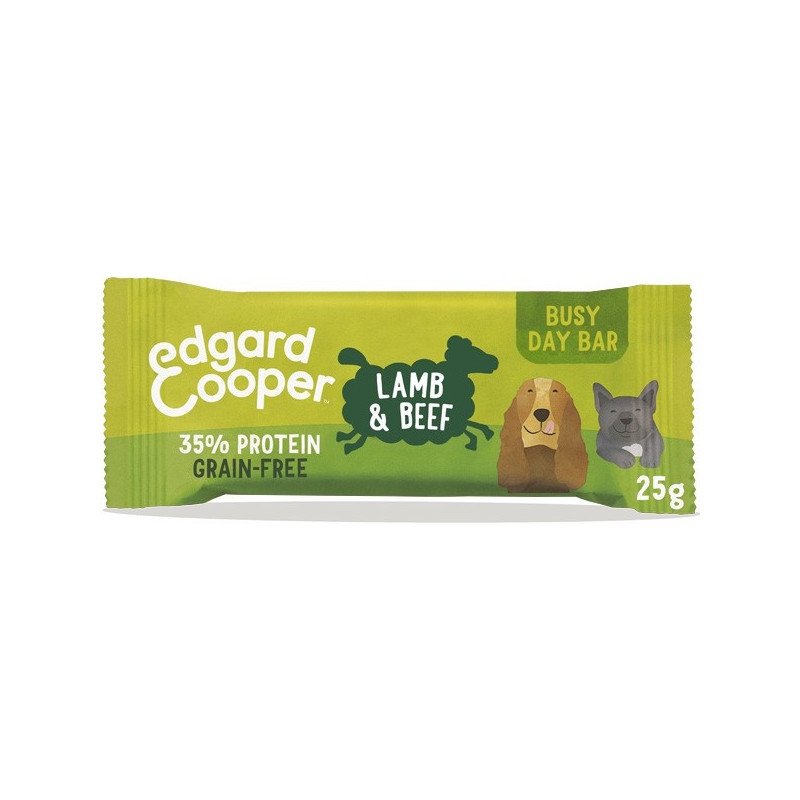 Edgard & Cooper Dog Snack Agnello e Manzo con Mela Barbabietola Carota 25g