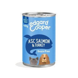 Edgard & Cooper Dog Salmone e Tacchino lattina 400g