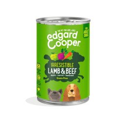 Edgar & Cooper Dog Agnello e Manzo con Mela Carota Barbabietola lattina 400g