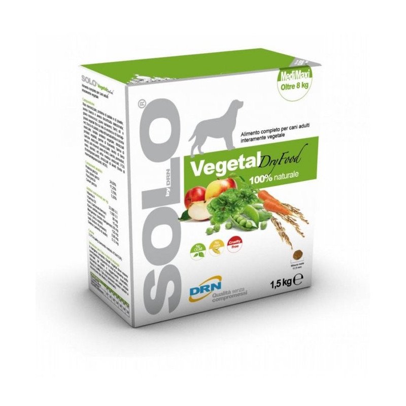 Drn Solo Vegetal Cibo Secco Per Cani 1,5kg