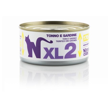 Natural Code XL 2 Gatto Tonno E Sardine 170 Gr