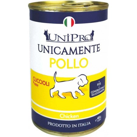 Unipro Puppy Unicamente Pollo 400g