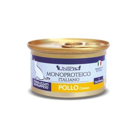 Unipro - Unicamente Pollo Sterilizzati o Sovrappeso 85gr