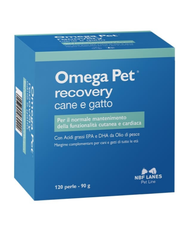 NBF Lanes Omega Pet Recovery cane e gatto 120 perle