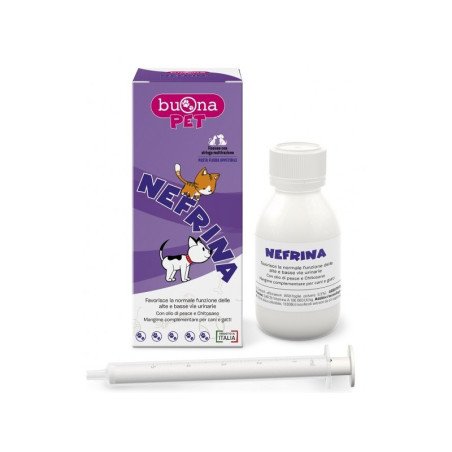 Buona Pet Nefrina Flacone da 60g con siringa