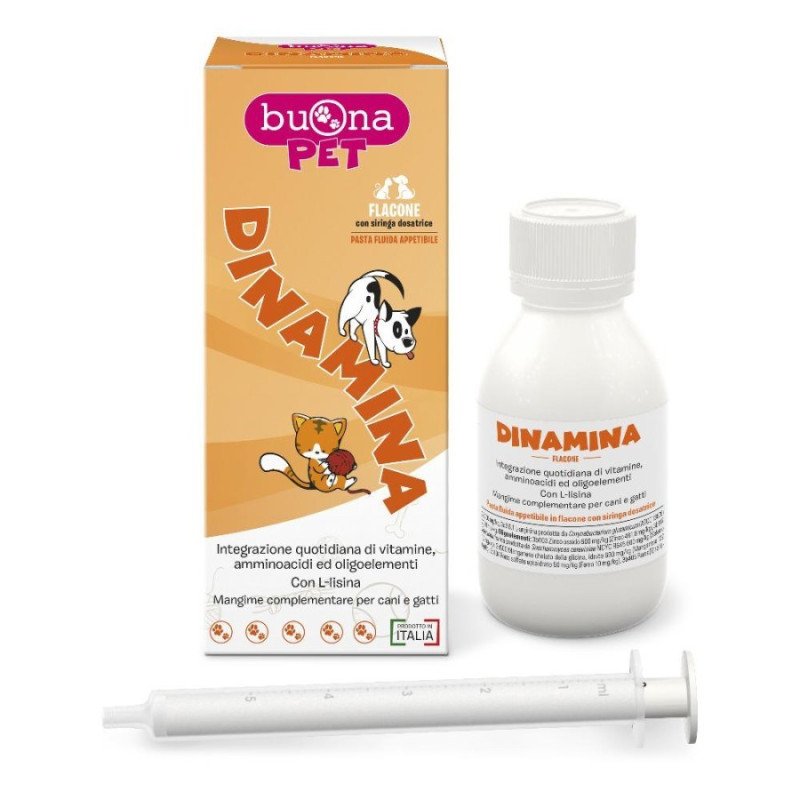 Buona Pet Dinamina flacone da 60g con siringa