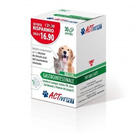 Active Pet Gastrointestinale 30 cpr appetibili