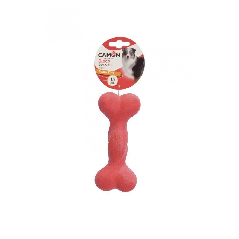 Camon Gioco per Cani Osso in Foam TPR 15cm