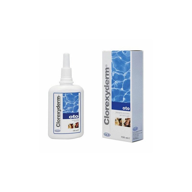 Clorexyderm Oto Detergente Liquido Cani/Gatti 150ml