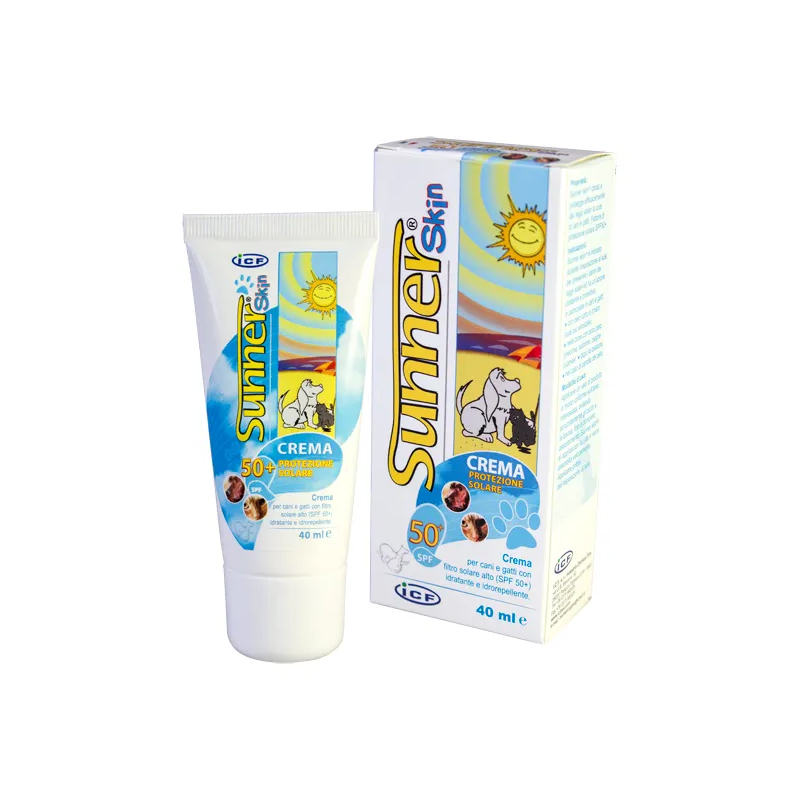 I.C.F. Sunner Skin Crema Cane/Gatto SPF50+ 40ml