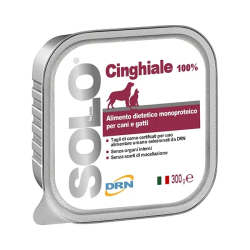 Drn Solo Cinghiale Umido Per Cani/Gatti 300g