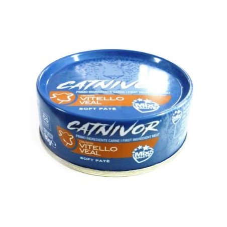 DRN Catnivor Sterilized  Cibo Umido Vitello per Gatti 80g