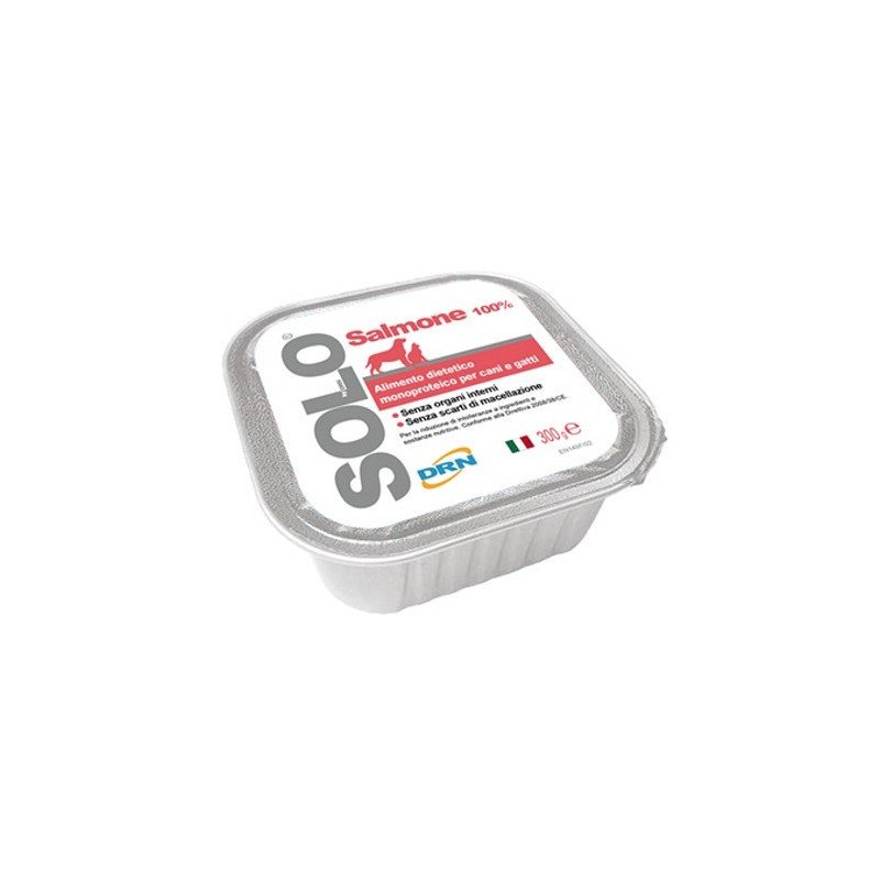 DRN Dog & Cat SOLO Salmone 300g  Monoproteico