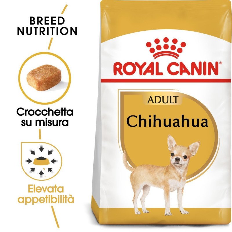 Royal Canin Crocchette Per Cani Chihuahua Adulti  1,5kg