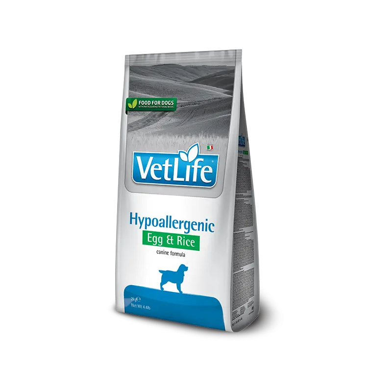 Farmina Vet Life Hypoallergenic Egg E Rice Cibo Secco Per Cani 2Kg