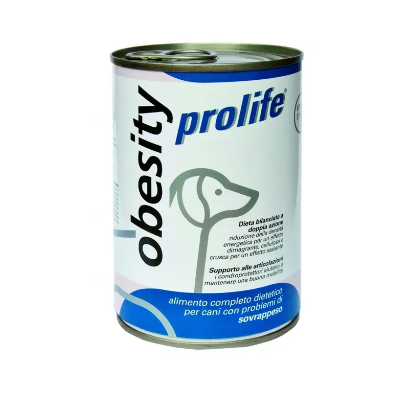 Prolife Veterinary Obesity Cibo Umido Per Cani Lattina 400g