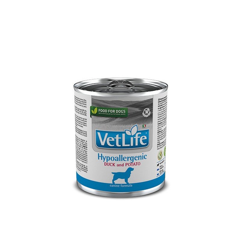 Farmina Vet Life Cane Hypoallergenic Duck E Potato 300 Gr