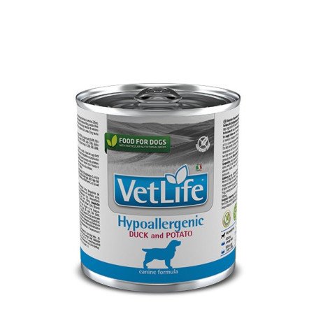 Farmina Vet Life Cane Hypoallergenic Duck E Potato 300 Gr