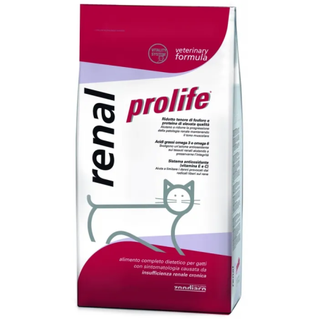 Prolife Veterinary Renal Cibo Secco Per Gatti 500g