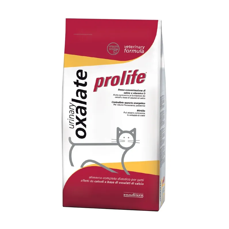 Prolife Veterinary Urinary Oxalate Cibo Secco Per Gatti Sacco 1,5kg