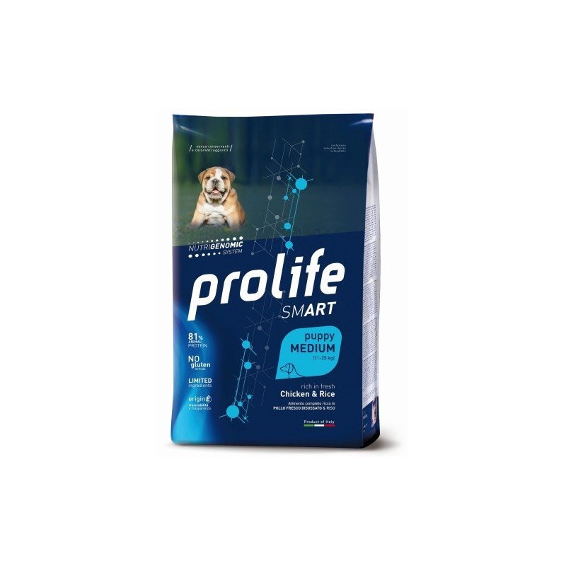 Prolife Smart Puppy Medium Pollo e Riso - 2,5kg