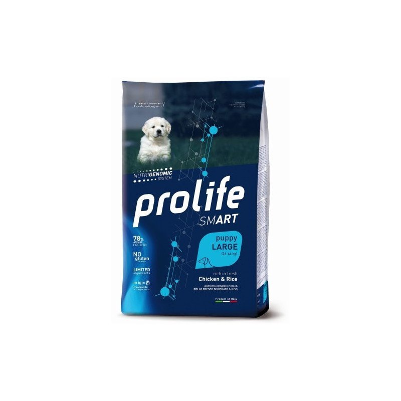 Prolife Smart Puppy Large Pollo e Riso - 10kg