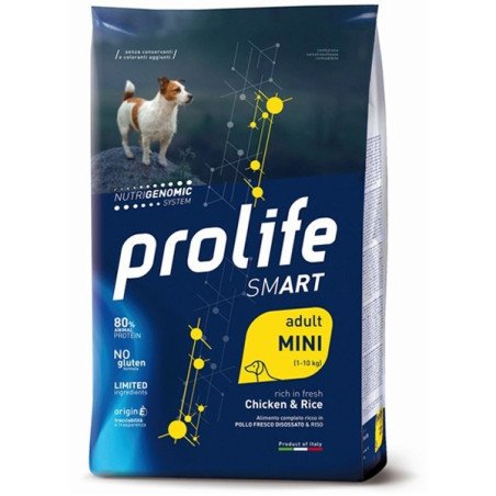 Prolife Smart per Cani Adult Mini con Pollo e Riso 2kg