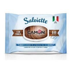 Camon Salviette Detergenti Legni Bianchi 40 pz.