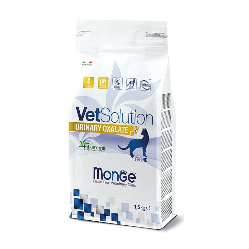 Monge Vetsolution Urinary Oxalate  Cibo Secco Gatti 1,5 Kg