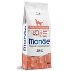 Monge Salmone Cibo Secco Gatti Adulti  10 Kg