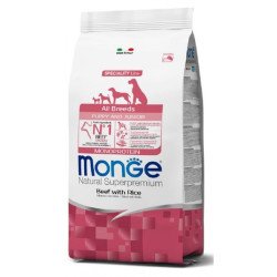 Monge Manzo E Riso Cibo Secco Per Cani Cuccioli 2,5 Kg