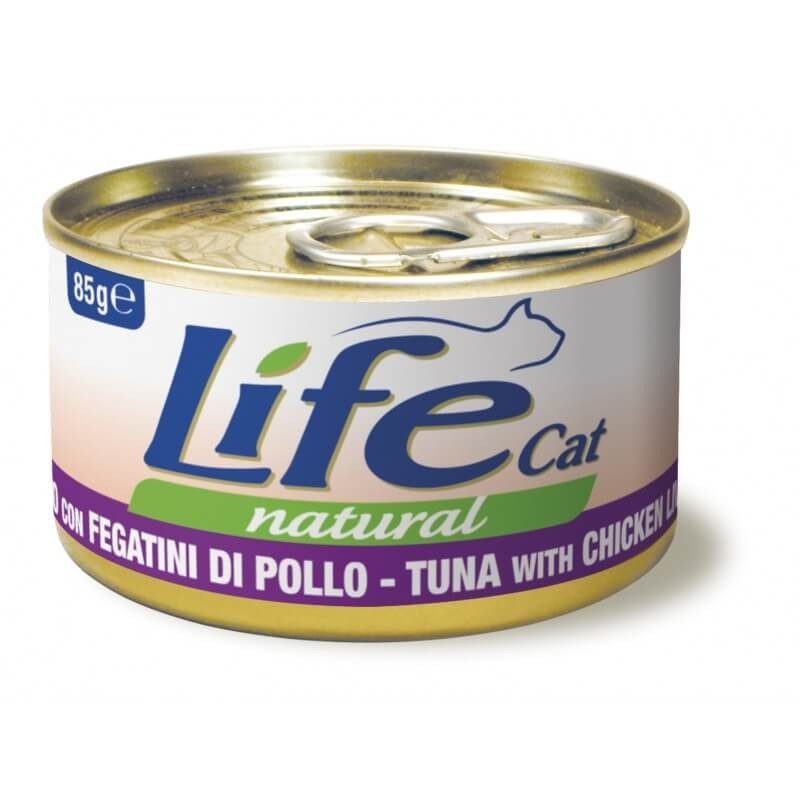 Life Natural Cat Tonno e Fegatini 85g