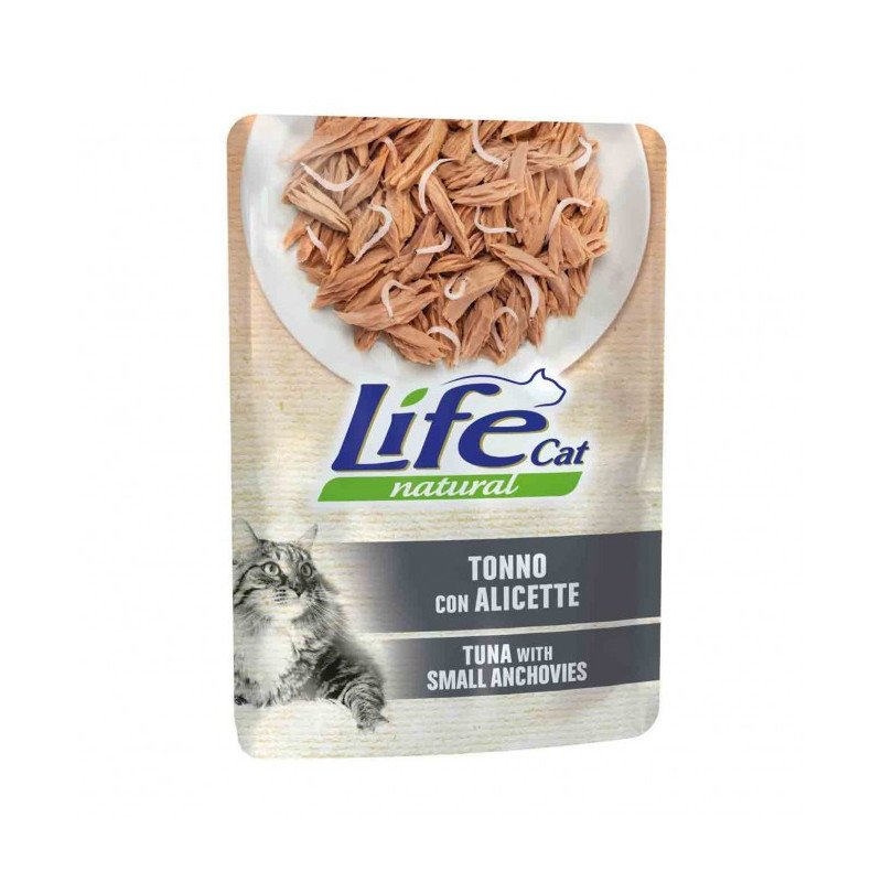 Life Cat Naturale Busta Tonno con Alicette 70g