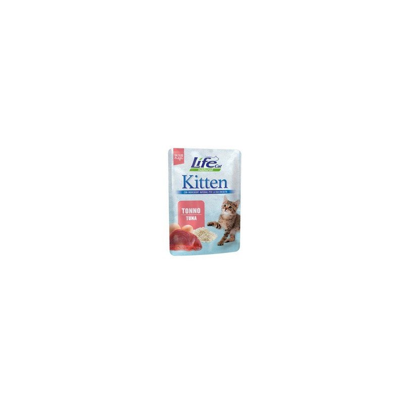 Life Cat Naturale Kitten Busta Tonno  70g