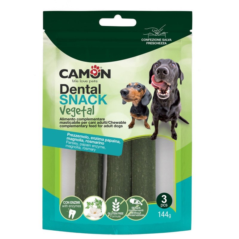 Camon  Dental Snack Enzysticks Vegetal 3p.z 144g